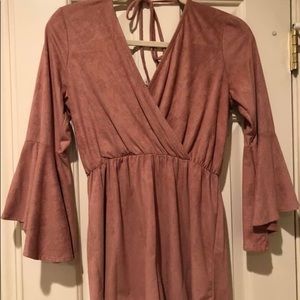 Long sleeved romper